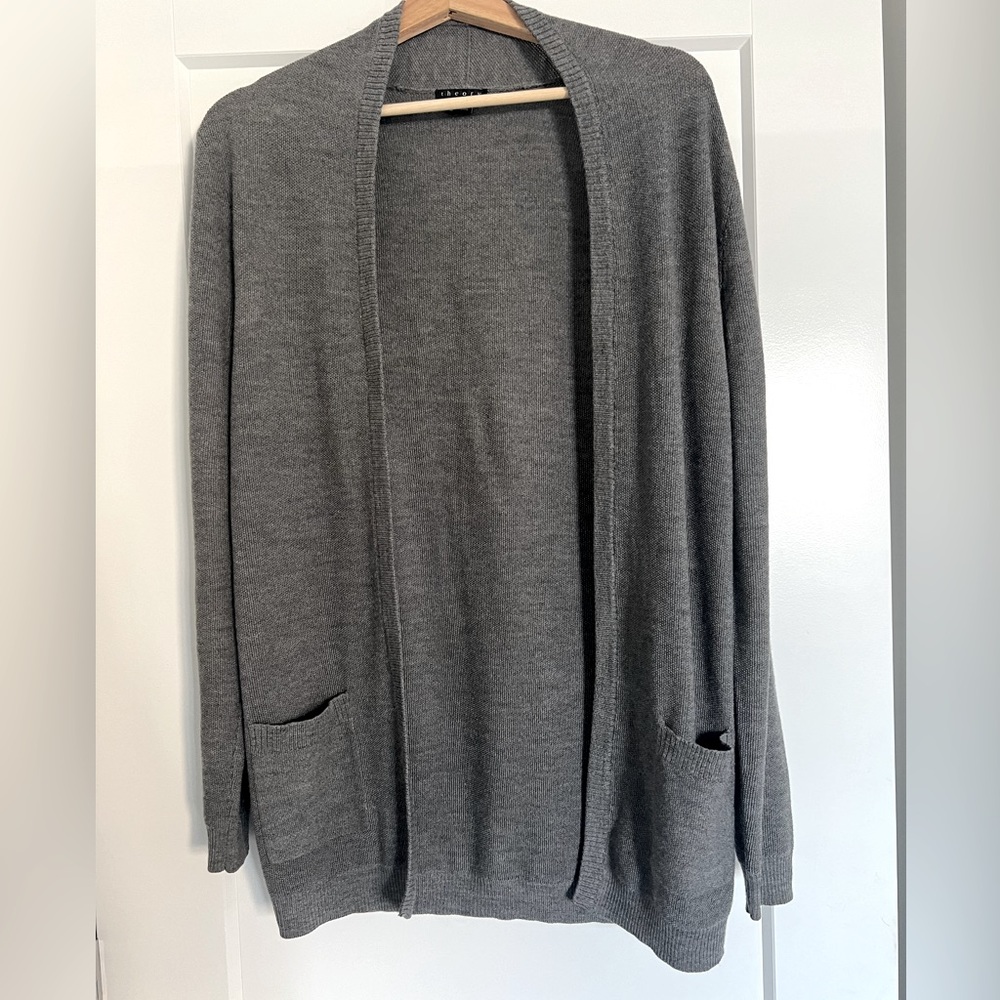 Theory long cardigan